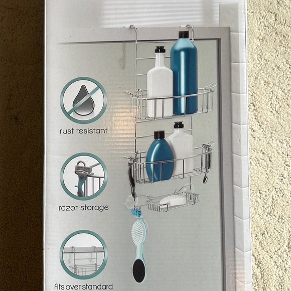 ZENNA HOME SHOWER DOOR CADDY - Picture 2 of 7